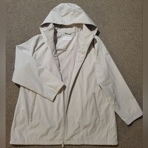 Never worn new without tags. White Calvin klein plus size spring jacket size 2x